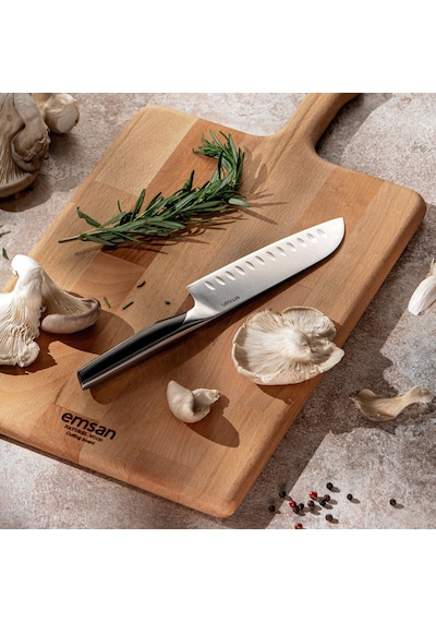 Emsan Pro Knife Santoku 2.0 Mm Paslanmaz Çelik
