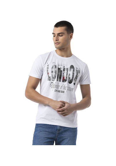 Ct826 London Vibe Street Men T-shirt WHITE