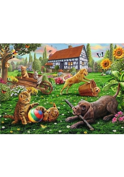 Ravensburger 200 Parça Puzzle Bahçede 128280