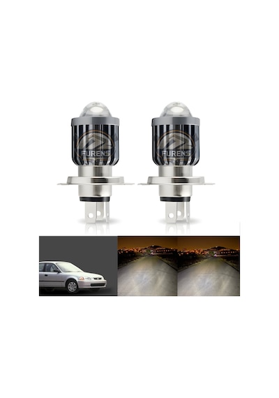 Honda Civic İes Mercek Led Xenon Uzun - Kısa Tek Renk Beyaz