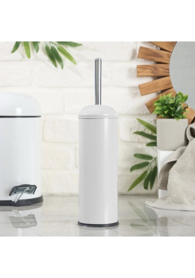 Bath Bon Tuvalet Fırçası - Beyaz - 40 Cm Çok Renkli