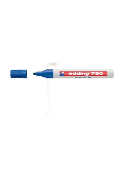 Edding Markör Boya Dekor Yuvarlak Uçlu 2-4 MM Mavi 750 - 10 Adetl Mavi