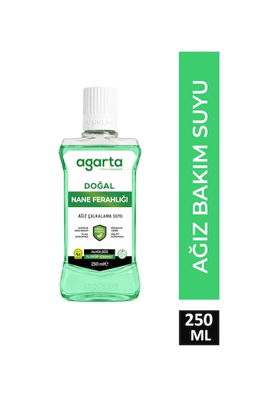 Agarta 2 Li Avantajlı Nane Ağız Bakım Seti 500 Ml Ve 250 Ml