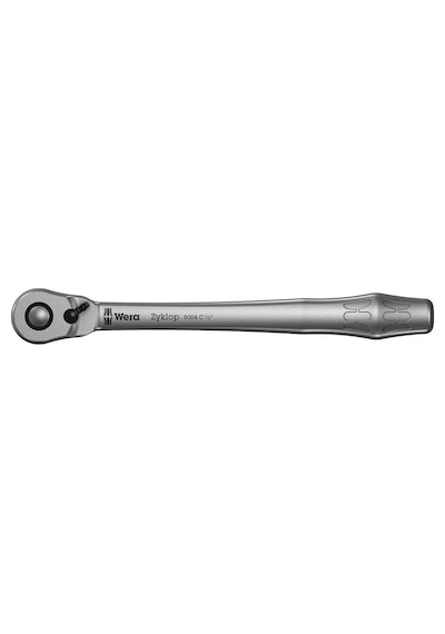 Wera 8004 C Zyklop Metal Yön Mandallı Cırcır, 1/2" Sürücülü, 1/2" X 281 Mm