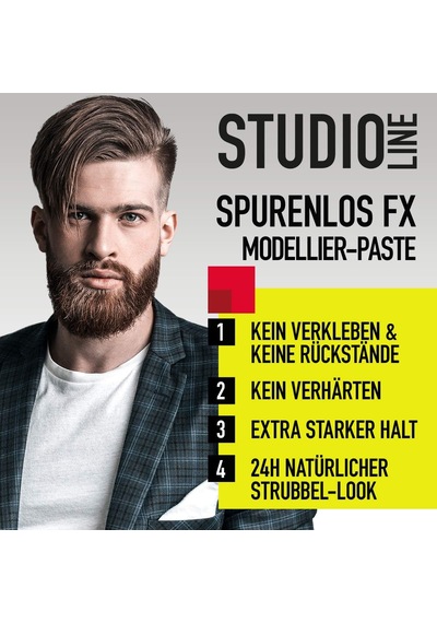 L Oréal Paris Studio Line Spurenlos Fx Ekstra Güçlü Tutuş Saç Modelleme Macunu, 75 Ml, Tekli Paket