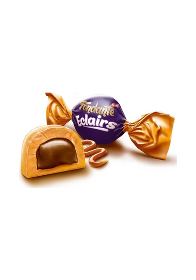 Fondante Eclairs Caramel Toffee 1000 Gr. (1 Poşet)