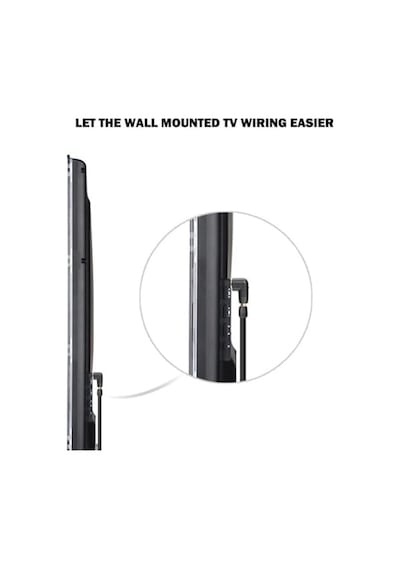 Hdmi L Dirsek 90 Derece Çevirici Dönüştürücü Uzatma Adaptörü 4519