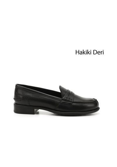 Gönderi(R) Gönderi R Kadın Siyah Hakiki Deri Loafer Ayakkabı Gdza61324138 Siyah