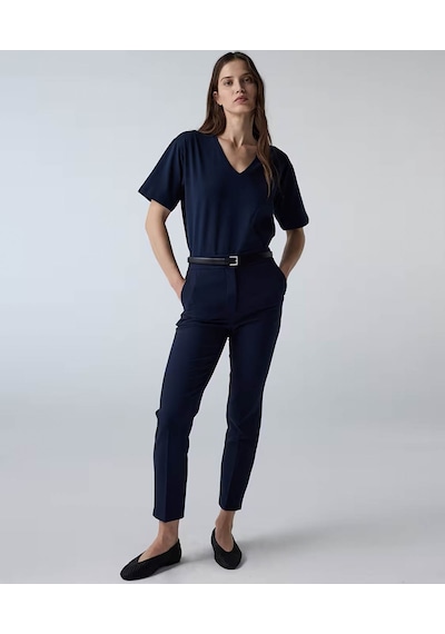 İpekyol Elastik Bel Skinny Fit Lacivert Kadın Pantolon Iw6260003153