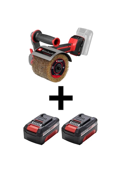 Einhell TP-BR 18/32 Li Bl - Solo, Akülü Zımpara Rulosu Çift Akülü 4 Ah + Şarj Cihazlı