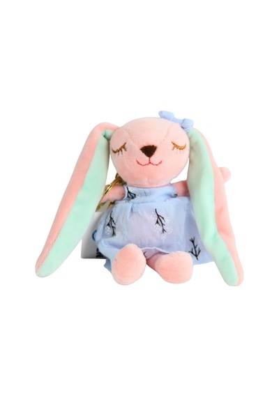 Tavşan Peluş Anahtarlık Çok Renkli