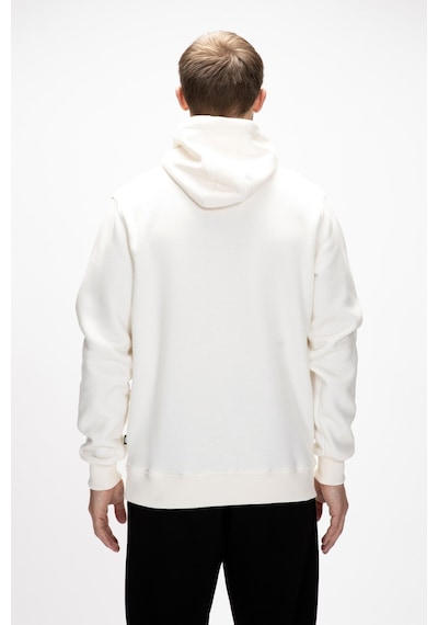 Bad Bear Sea Marshmallow Kapüşonlu Erkek Sweatshirt Beyaz
