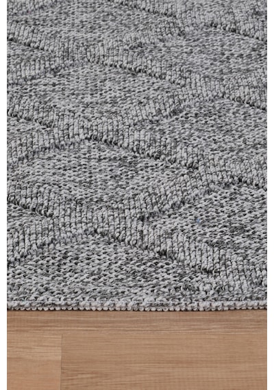Kaşmir Halı Kilim/Jüt Belek Gri 100x300 CM Salon Mutfak Halısı Yolluk Kilim