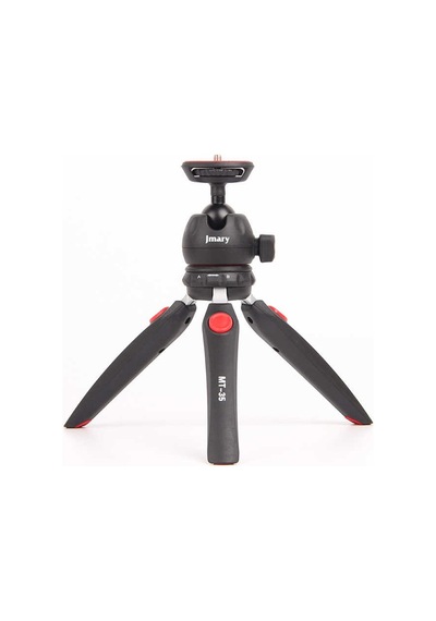 Jmary MT-35 Tripod 360 Derece Oynar Başlıklı Çok Yönlü Kısa Telefon Sabitleyici