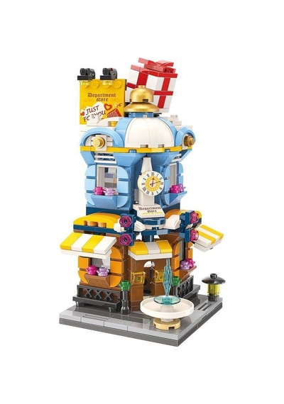 Kp0105 Keeppley City Corner Department Store Blok Seti 389 Parça
