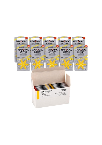 Rayovac Extra Advanced 10 / Pr70 Numara Kulaklık Pili 6lı - 10lu Paket
