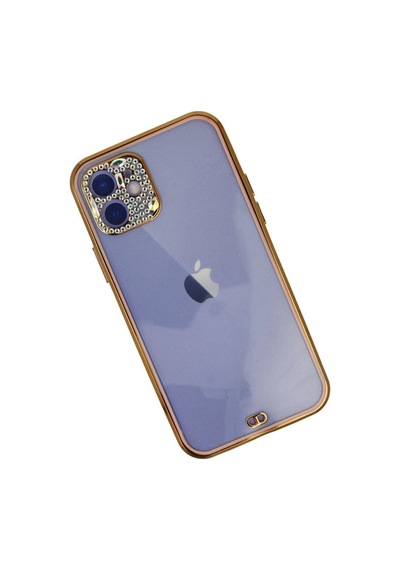 Apple İphone 12 Kılıf Liva Taşlı Silikon