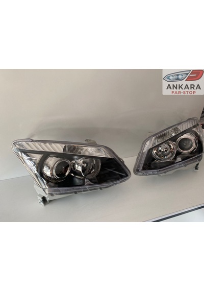 Isuzu D-max 2012-2015 Far Lambası Mercekli Takım Sağ - Sol