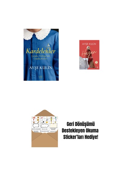 Kardelenler + Hazan + Okuma Sticker'ları