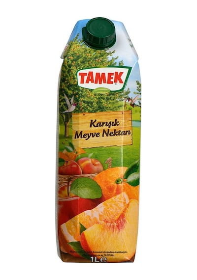 Tamek Karışık Meyve Nektarı 1 Lt X 6 Adet