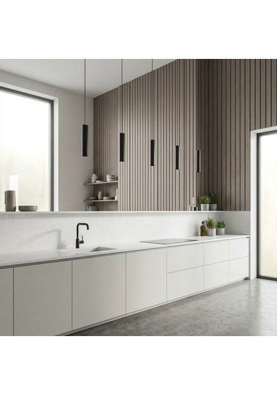 Brano Bej Desenli Duvar Lambiri 60x280 Cm-kendinden Yapışkanlı 1058