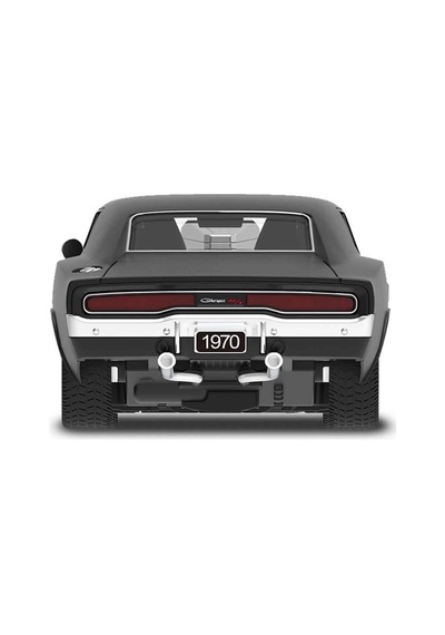 Mey İthalat 1:16 1970 Dodge Charger R/t Sesli Ve Işıklı Uzaktan Kumandalı Araba Siyah