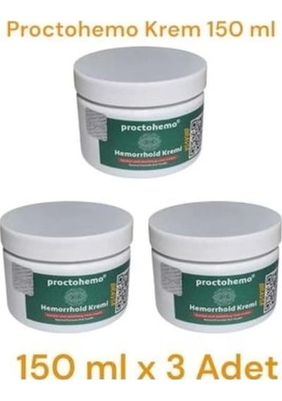 Süper Proctohemo Rahatlatıcı Krem 150 Ml X 3 Adet
