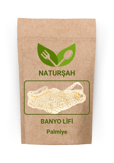 Naturşah Banyo Lifi Keten Örgü Palmiye