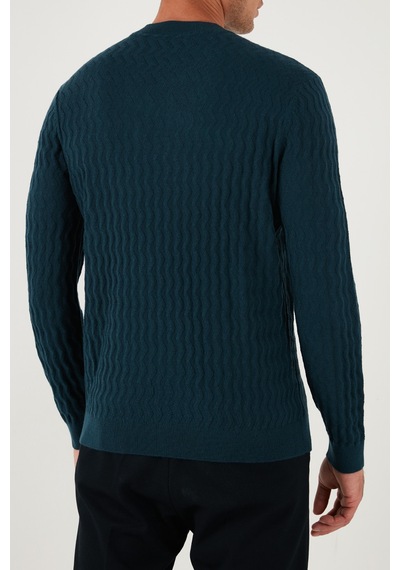 Armani Exchange Erkek Kazak Xm001560 Af11982 Fb068 Petrol Petrol