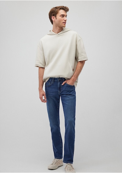 Mavi - Jake Sporty Koyu Mavi Jean Pantolon 0042287836 Gece Mavisi