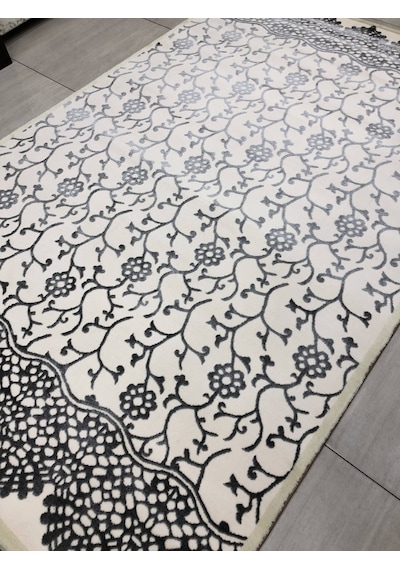 Saray Halı Vizyon 11349 Ws 150X230 Gri Beyaz 4 M2 Halı !