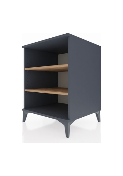 Kronos Komodin 2 Raflı 60x59x80 Antrasit-çam Antrasit