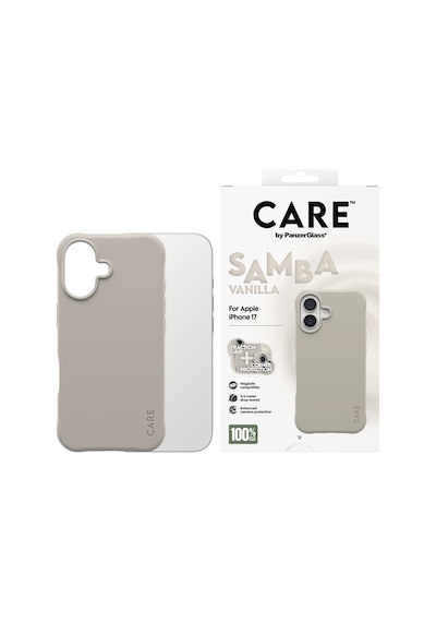 Care By Panzerglass Fashionable Apple Uyumlu iPhone 17 Samba Vanilla Magsafe Kılıf