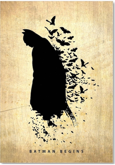 Cakasepetim Batman Oluşuyor Afiş Görseli Ahşap Mdf Tablo