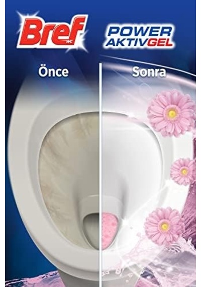 Wc Power Aktiv Jel Çiçek Kokulu Tuvalet Temizleyici 1 X 700 Ml, Jel Çiçek 700 Ml