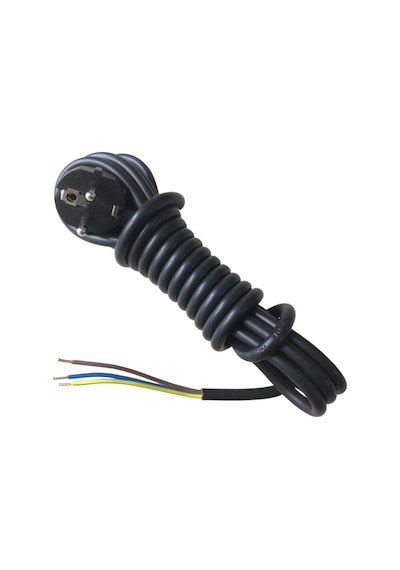 Tek-iş Ttr Cihaz Kablosu Cihaz Fişli Ttr Kablo Topraklı 3 X 1 Mm 3 Mt Siyah