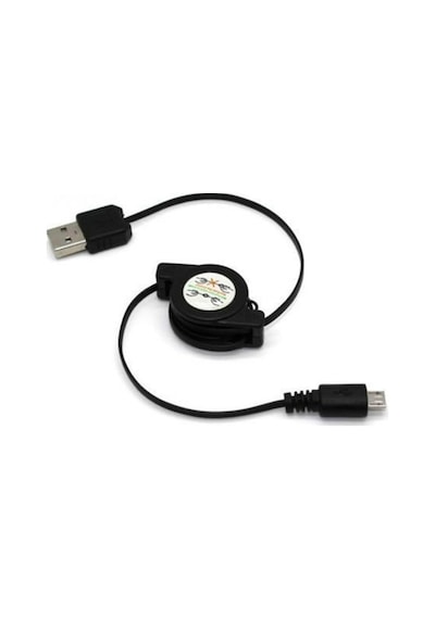 Micro Usb Data Şarj Kablo Makaralı Zip Kablo Sony LG Uyumlu Htc (533632127)
