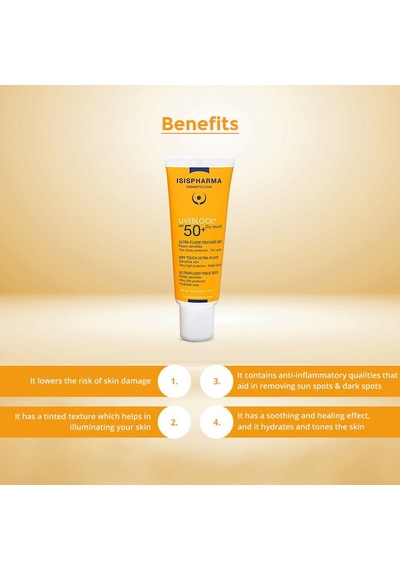 Isıs Pharma Uveblock Spf 50+ Dry Touch 40ml
