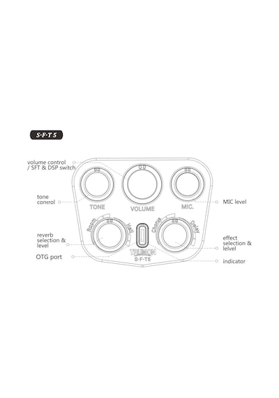 Trumon Wing 950tf-s5 Elektro Akustik Gitar