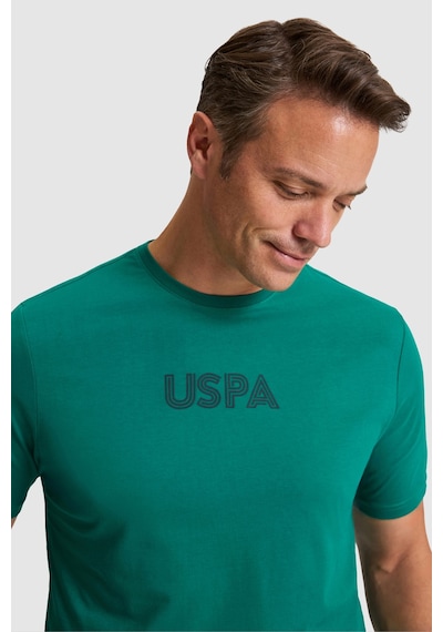 U.s. Polo Assn. Erkek Koyu Yeşil Tişört Basic 50325245-vr079 Koyu Yesıl