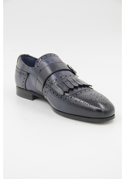 New Bota 10367 Erkek Klasik Ayakkabı - Lacivert-lacivert