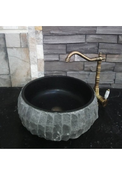 Bazalt Dışı Patlatma Teker Lavabo