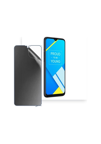 Realme C2 Uyumlu Ön Yüzey Hayalet Privacy Hidrojel Ekran Koruyucu