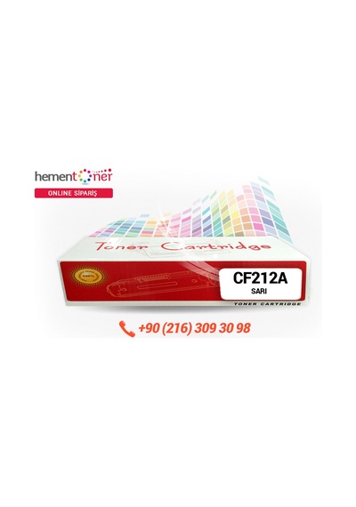 Hp Cf212A (131A) Sarı Toner. Hp Laserjet Pro 200 M251N / M251Nw