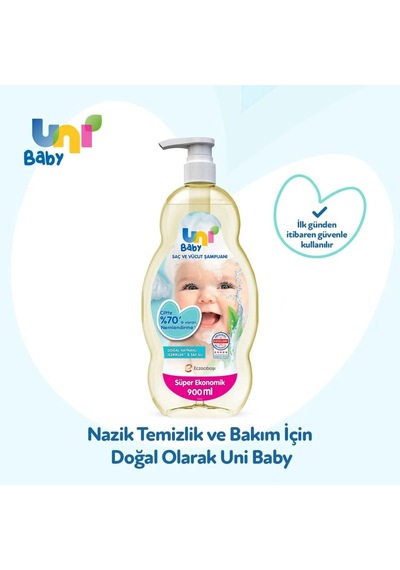 Mey İthalat Bebek Şampuanı 900 Ml Renkli
