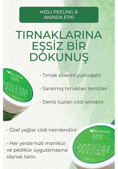 Juvenis Easy Manikür Pedikür Peelingi 250 ML