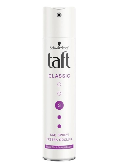 Taft Classic Ekstra Güçlü Saç Spreyi 250 Ml