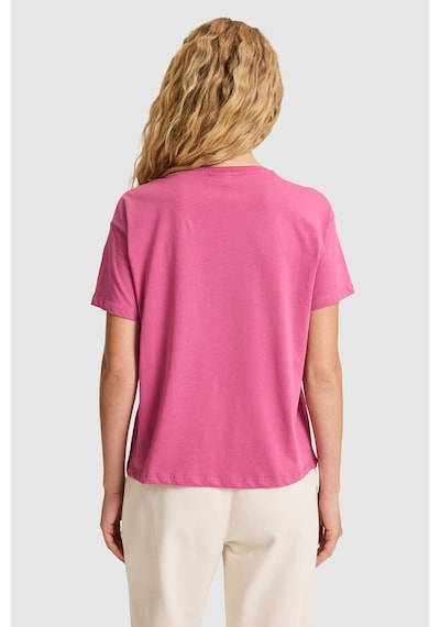 U.s. Polo Assn. Kadın Fuşya Tişört 50323530-vr023 Fusya