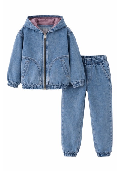 Baby Lory Kids Store Erkek Çocuk Kot Takım Açik Mavi