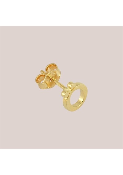Goldkupe 14 Ayar Altın Ö Harf Küpe 0,47 Gr-1374